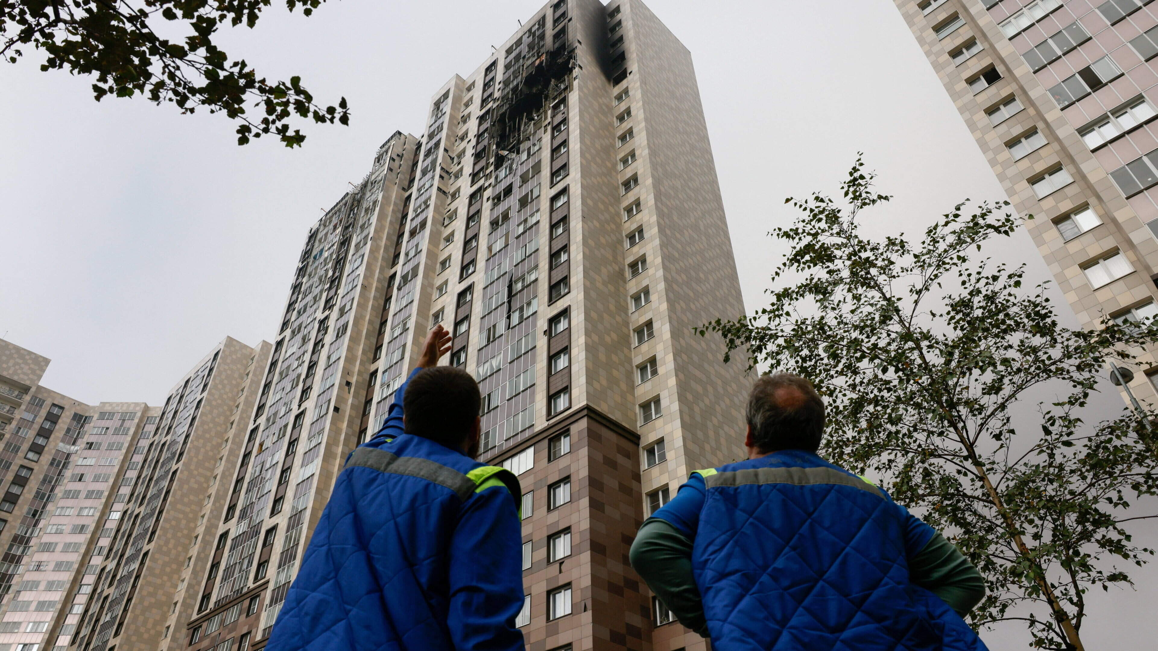 Ukraine launches largest drone strike on Moscow, says mayor, as Russians take to the polls